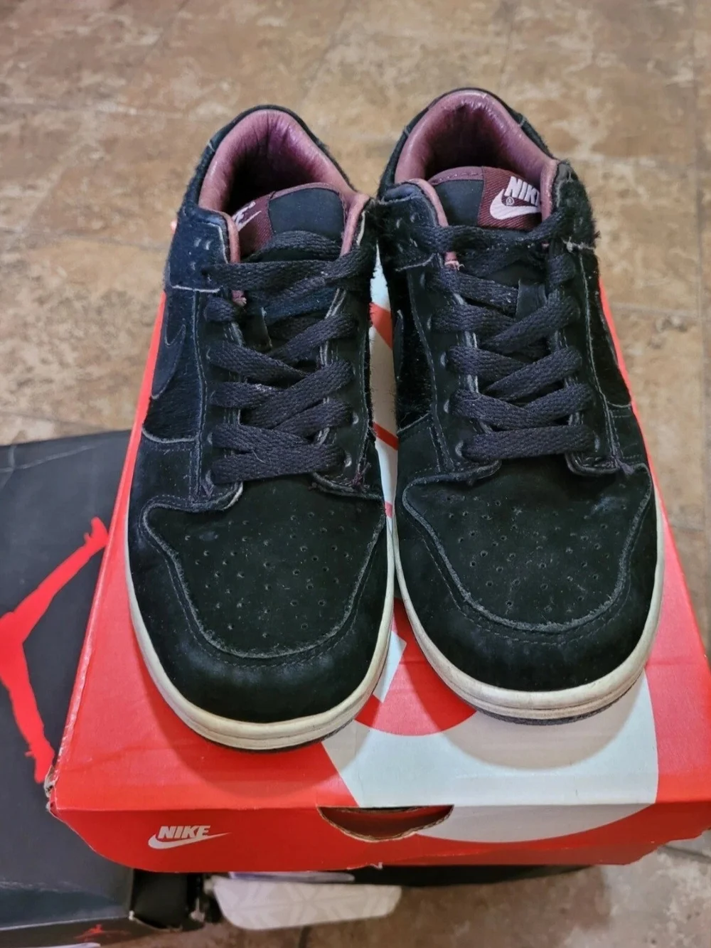 Nike Dunk Low 2007 Horse Pack Womens Size 6 Black Shoes